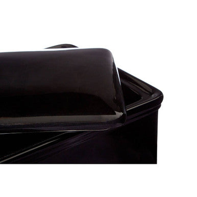 Vintage Home Black Dolomite Bread Crock