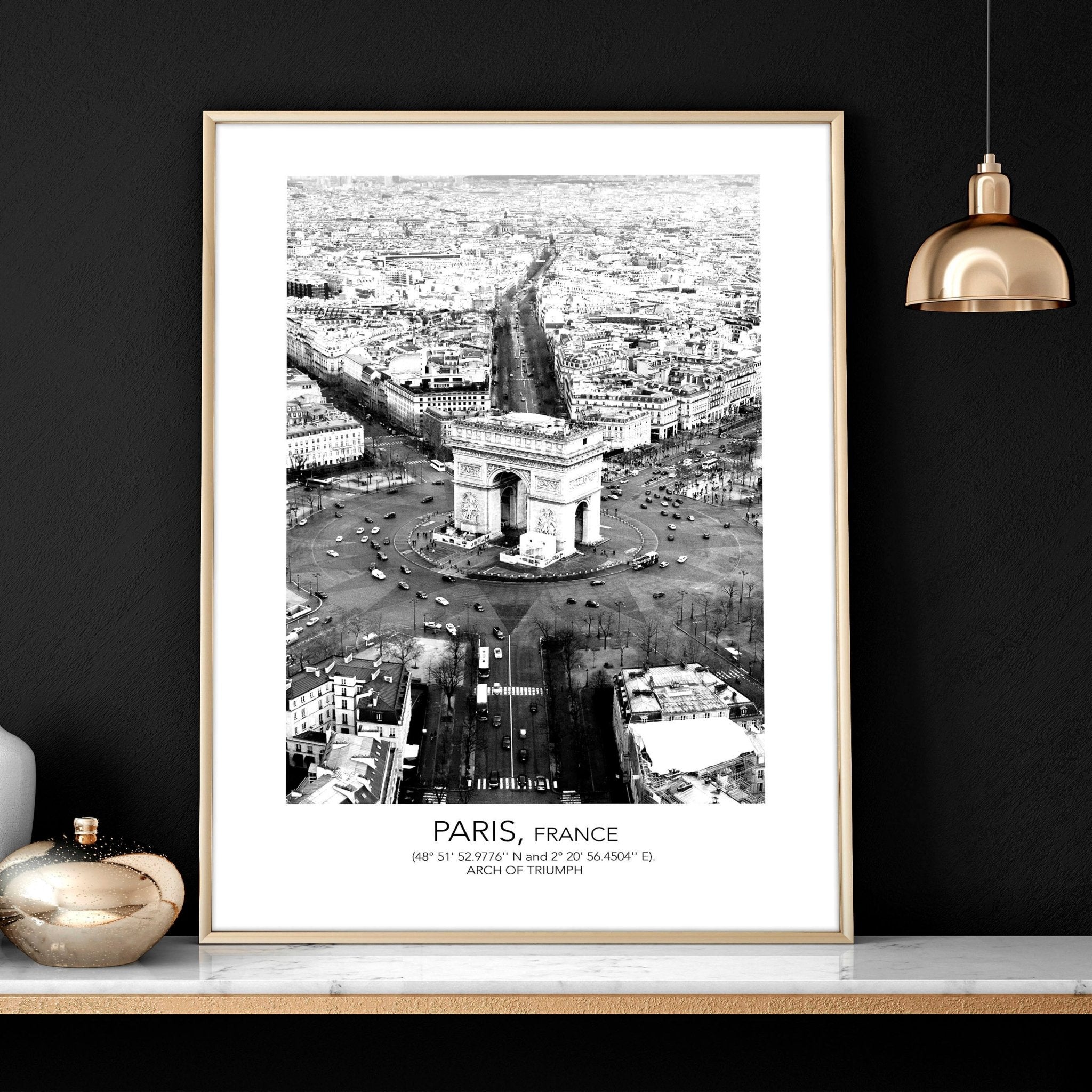 Vintage posters travel | set of 3 Paris wall art prints