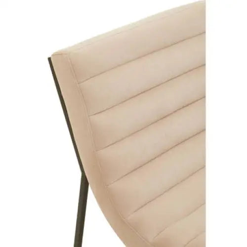 Vogue Ivory Velvet Lounge Chair - Chair