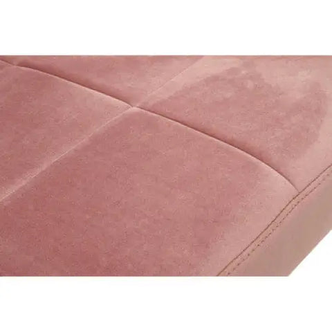 Vogue Pink Velvet Lounge Chair - Arm Chair