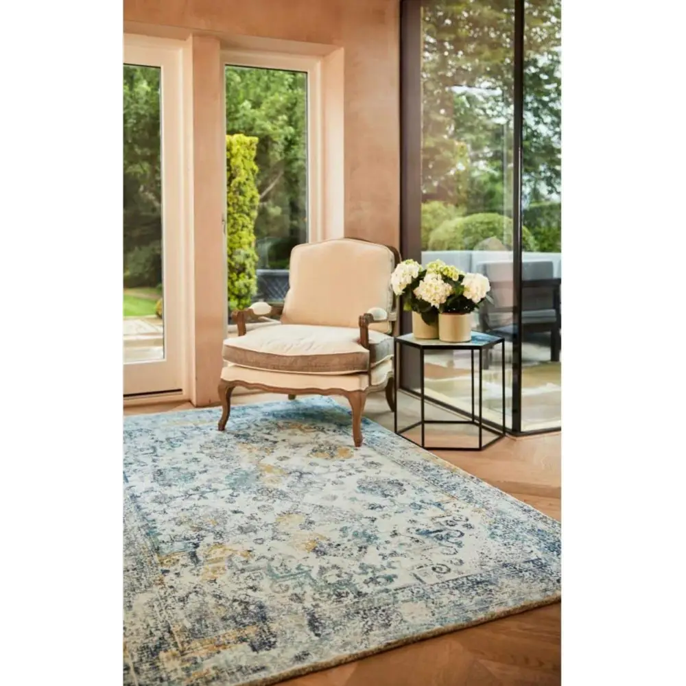 Vogue Vintage Blue Rug - Rugs