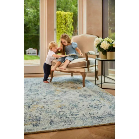 Vogue Vintage Blue Rug - Rugs