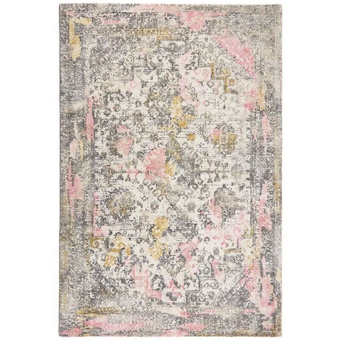 Vogue Vintage Pink Rug - Rugs