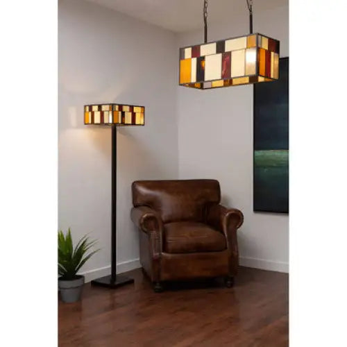 Waldorf Deco Rectangle Ceiling Light - Lighting