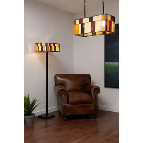 Waldorf Deco Rectangle Ceiling Light - Lighting