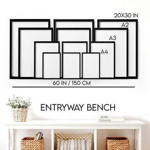 Wall Art Decor Living Room | Set of 3 Beach Decor Wall art Prints