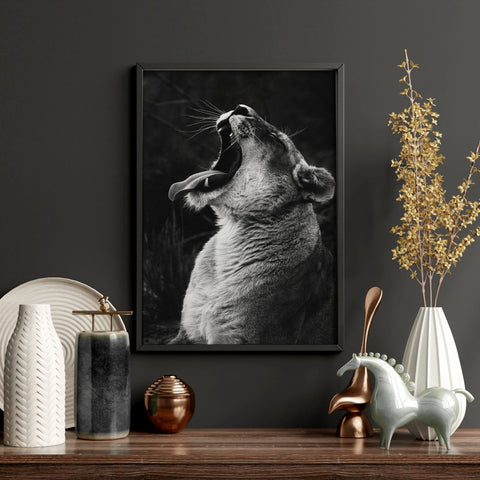 Wall Art For Living Room Canvas | Set of 3 African Wildlife Wall art Prints