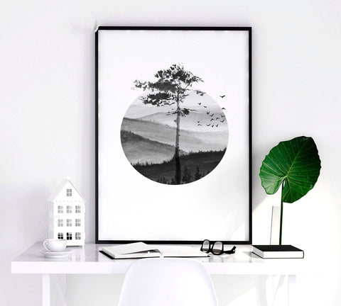 Scandi wall art | set of 3 framed wall art