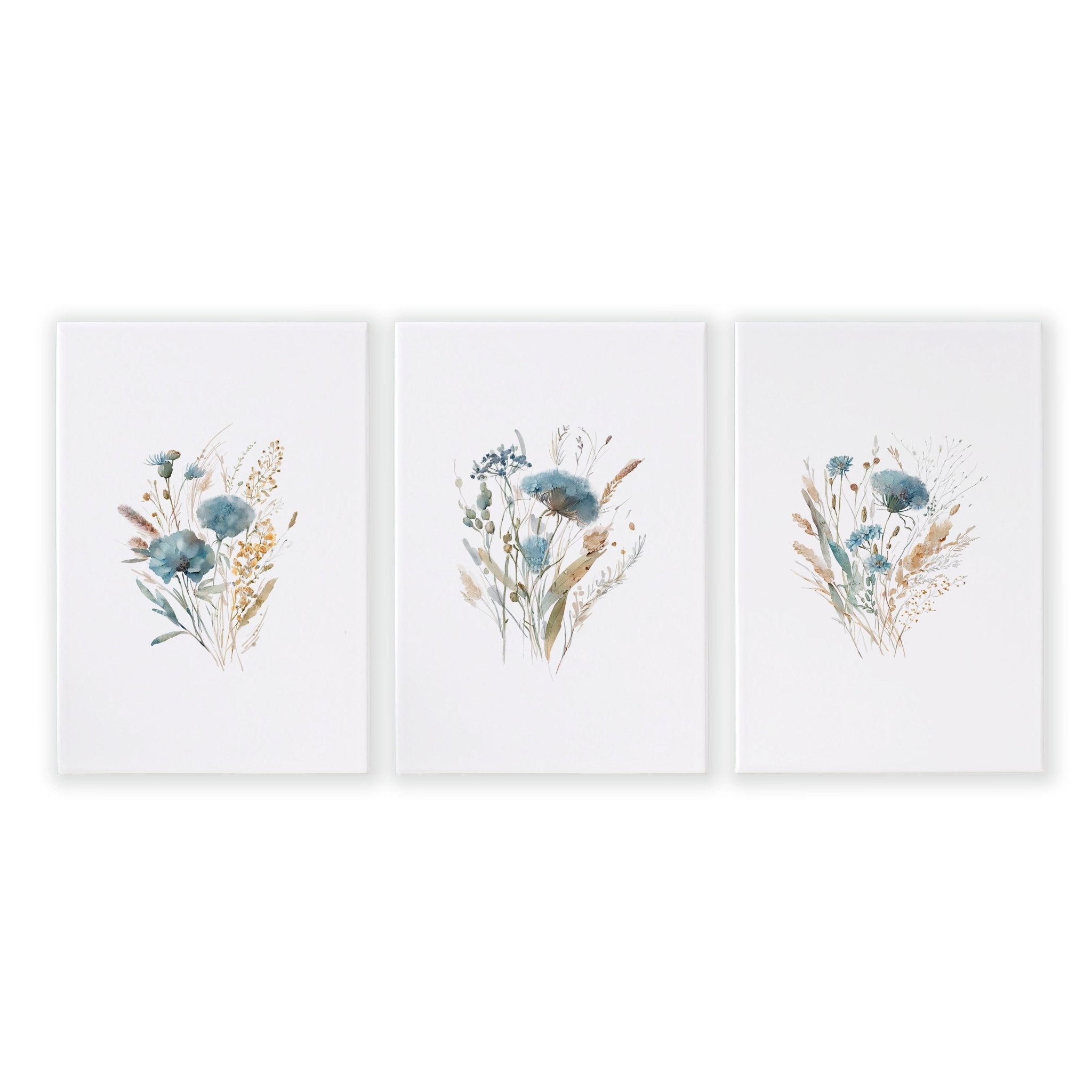 Wall Art Sets | Set of 3 Botanical Wall art Prints
