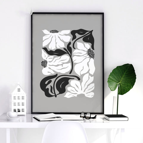 Wall Decoration Large | Set of 3 Botanical Wall art Prints