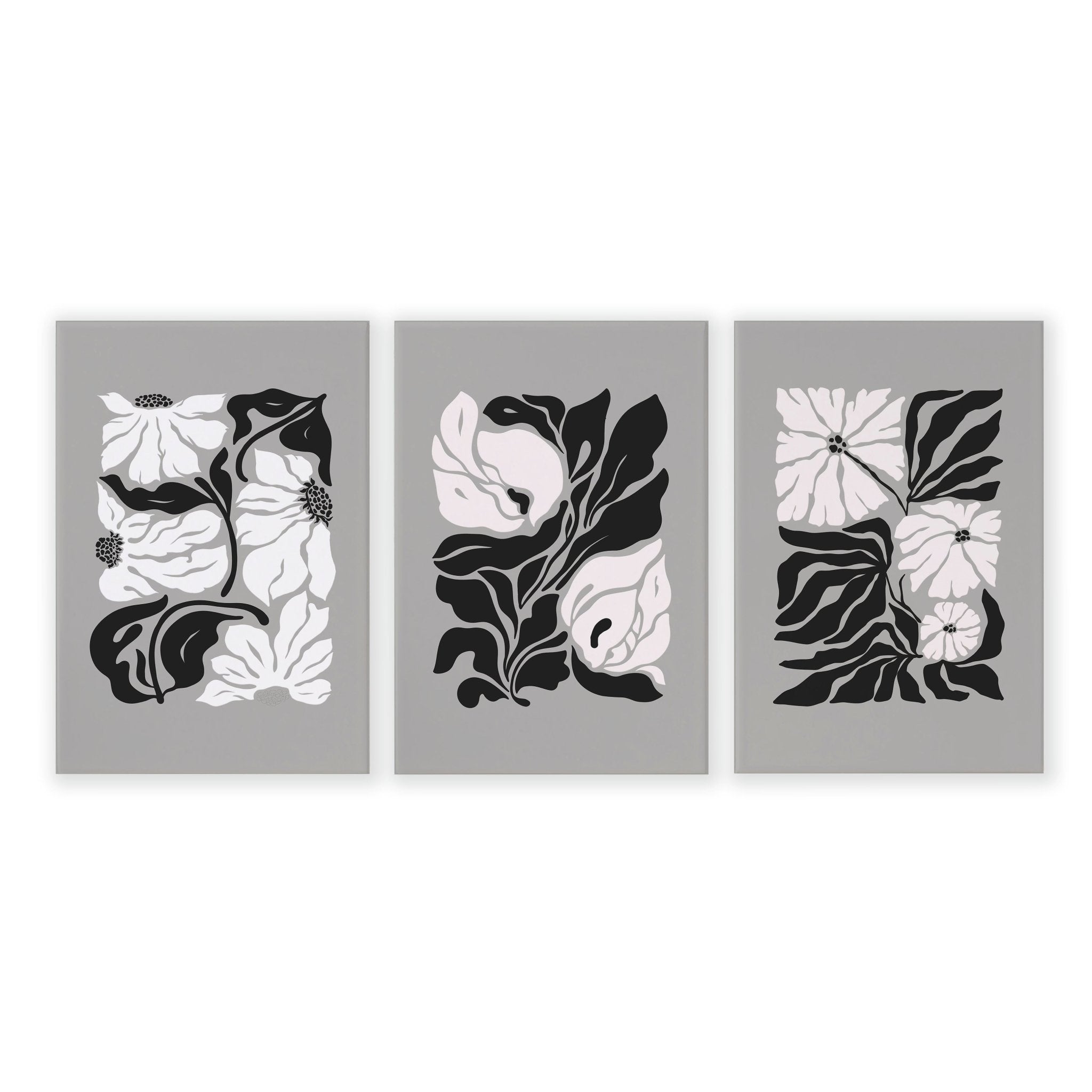 Wall Decoration Large | Set of 3 Botanical Wall art Prints