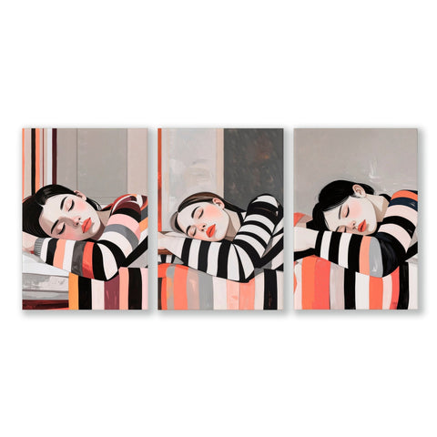 Wall Hanging For Bedroom decor| Set of 3 Women Art Prints