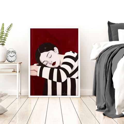 Wall Hangings For Bedroom | Set of 3 Women Art Prints