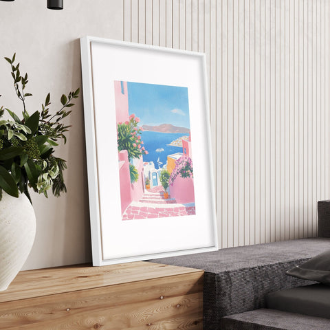 Wall Paintings In Living Room | Set of 3 Beach Decor Wall art Prints