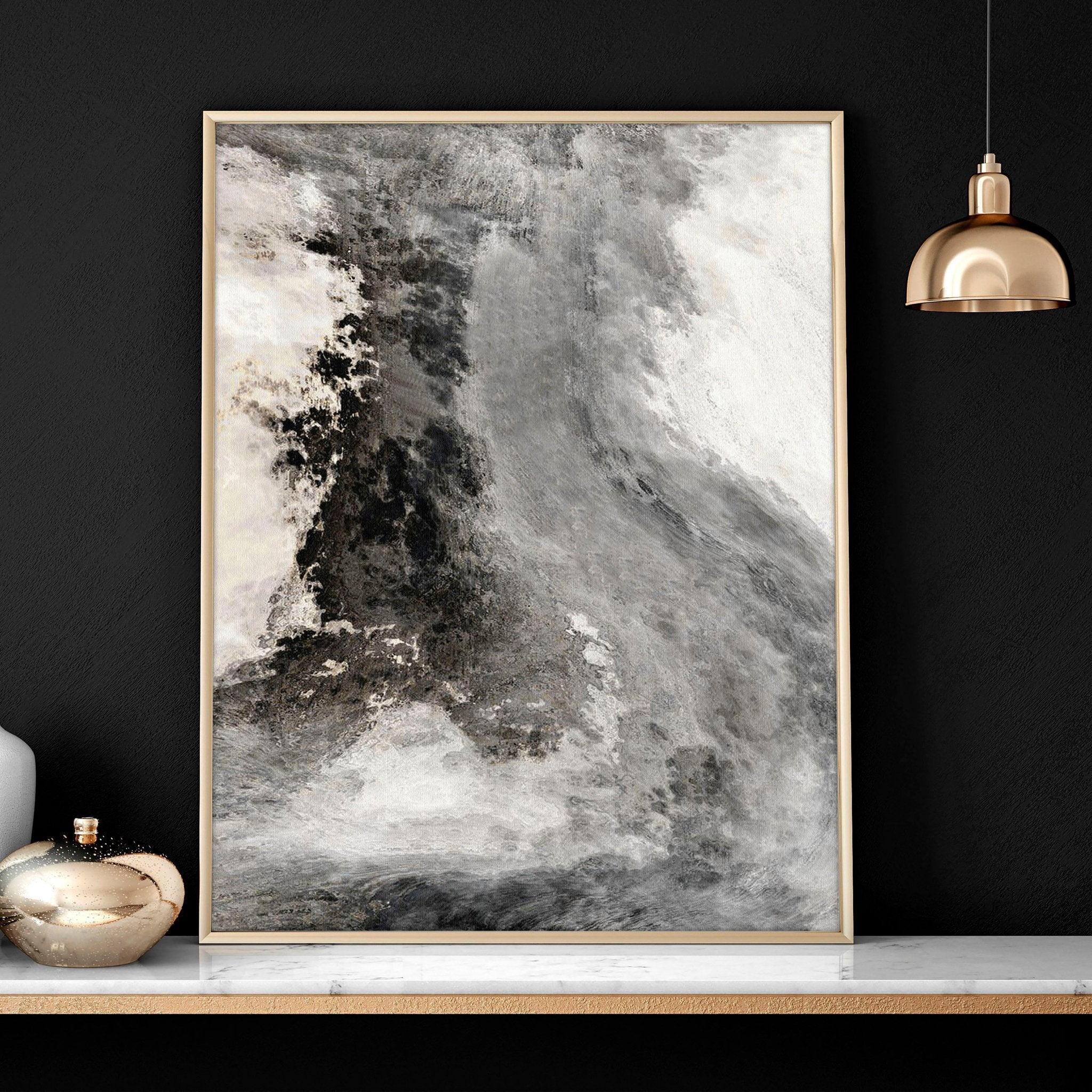 Wall picture set for office | set of 3 Scandinavian wall art prints