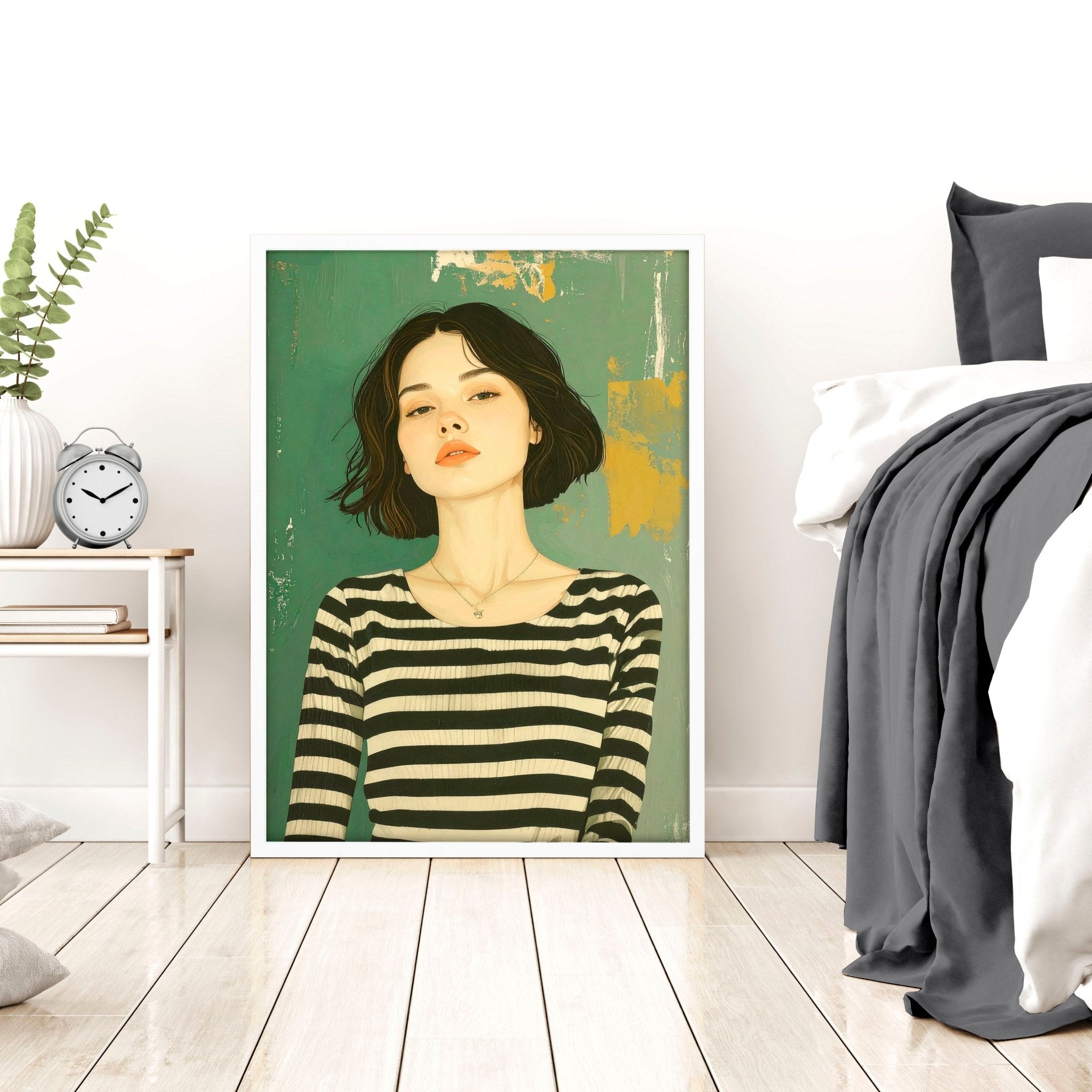 Women Wall Posters For Bedroom | Set of 3 Boho Wall art Prints