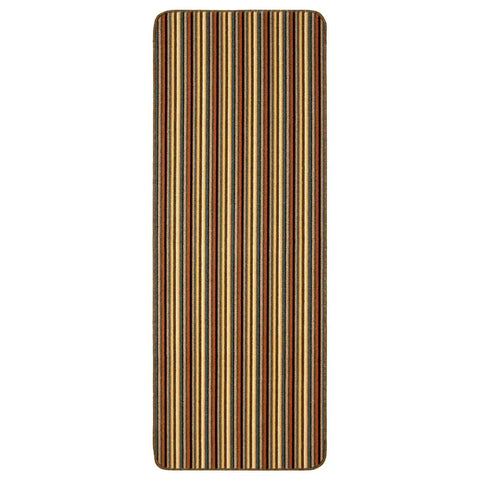 Washable All-Purpose Stripe Mats | 112 - Brown / 67X180 cm - Doormat
