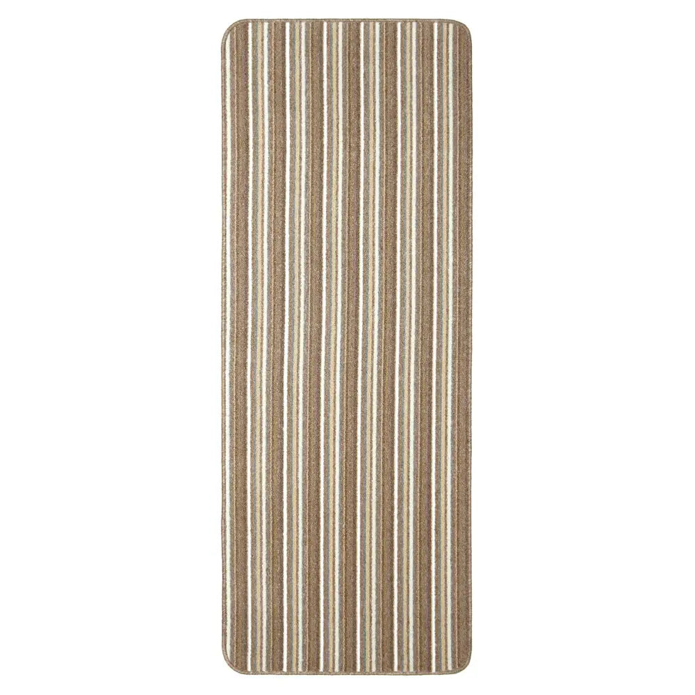 Washable All-Purpose Stripe Mats | 112 - Cream / 67X180 cm - Doormat