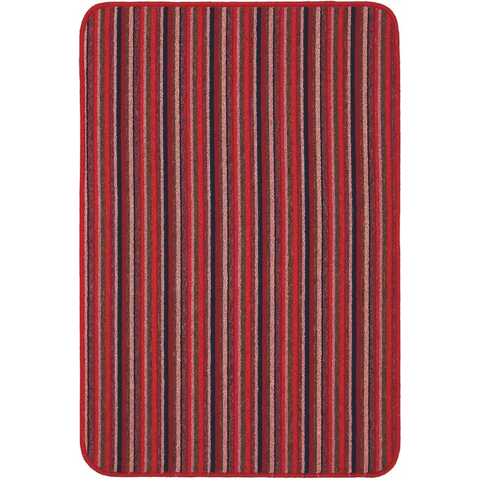 Washable All-Purpose Stripe Mats | 112 - Red / 50X80 cm - Doormat
