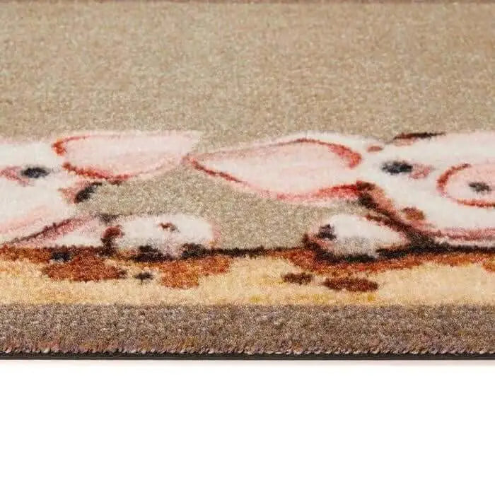 Washable Animal and Flower Themed Mats - Doormat