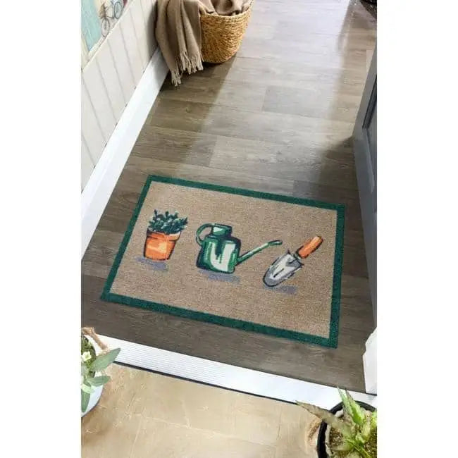 Washable Animal and Flower Themed Mats - Doormat