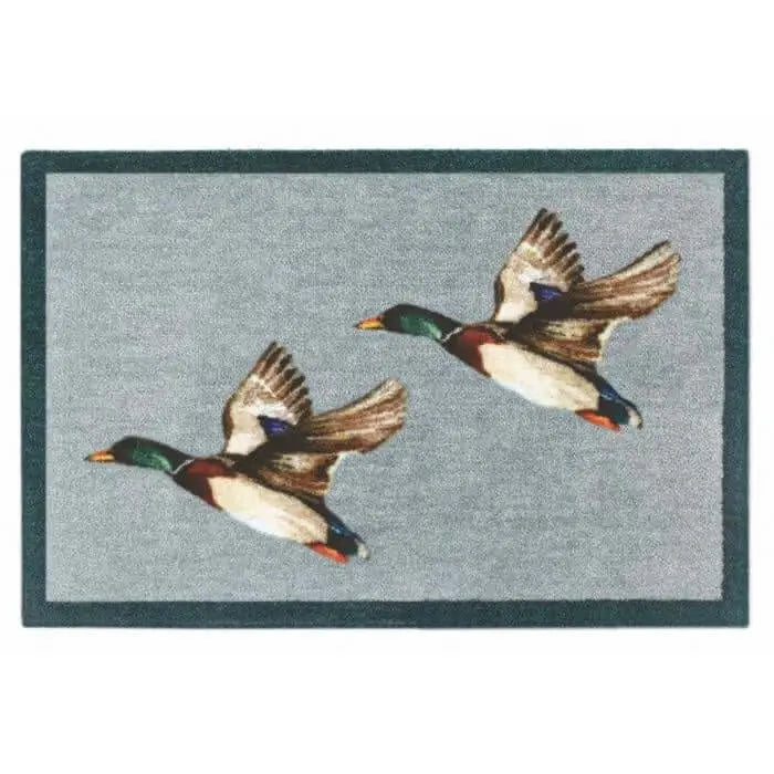 Washable Animal and Flower Themed Mats - My Flying Ducks / 50X75 cm - Doormat