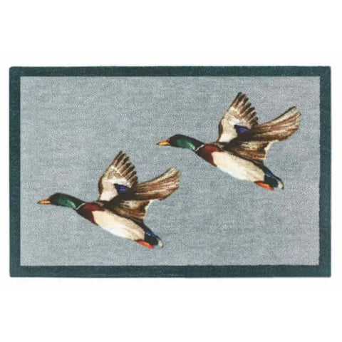 Washable Animal and Flower Themed Mats - My Flying Ducks / 50X75 cm - Doormat
