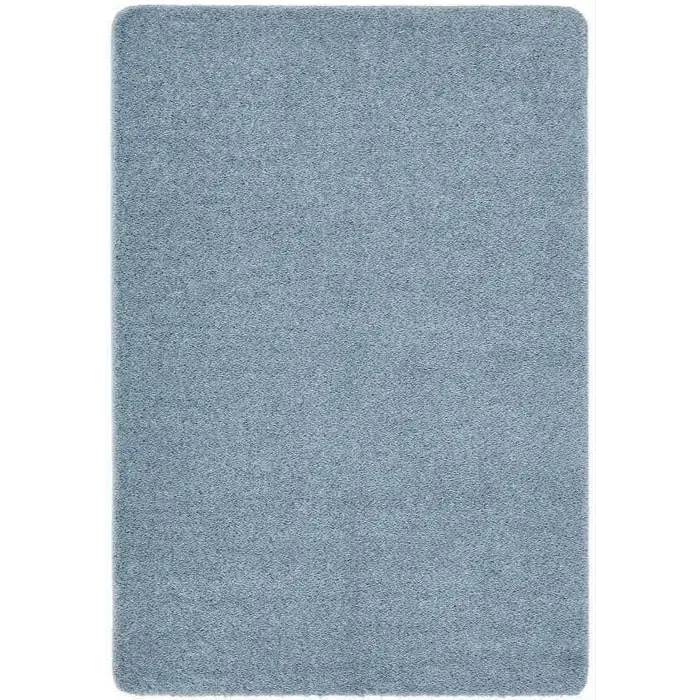 Washable Blue Shaggy Rug - 60X100 cm - Rugs