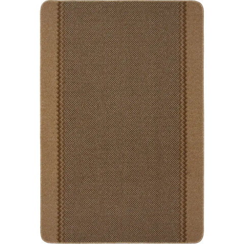 Washable Bordered Beige Rug | 116B - 100X150 cm - Rugs