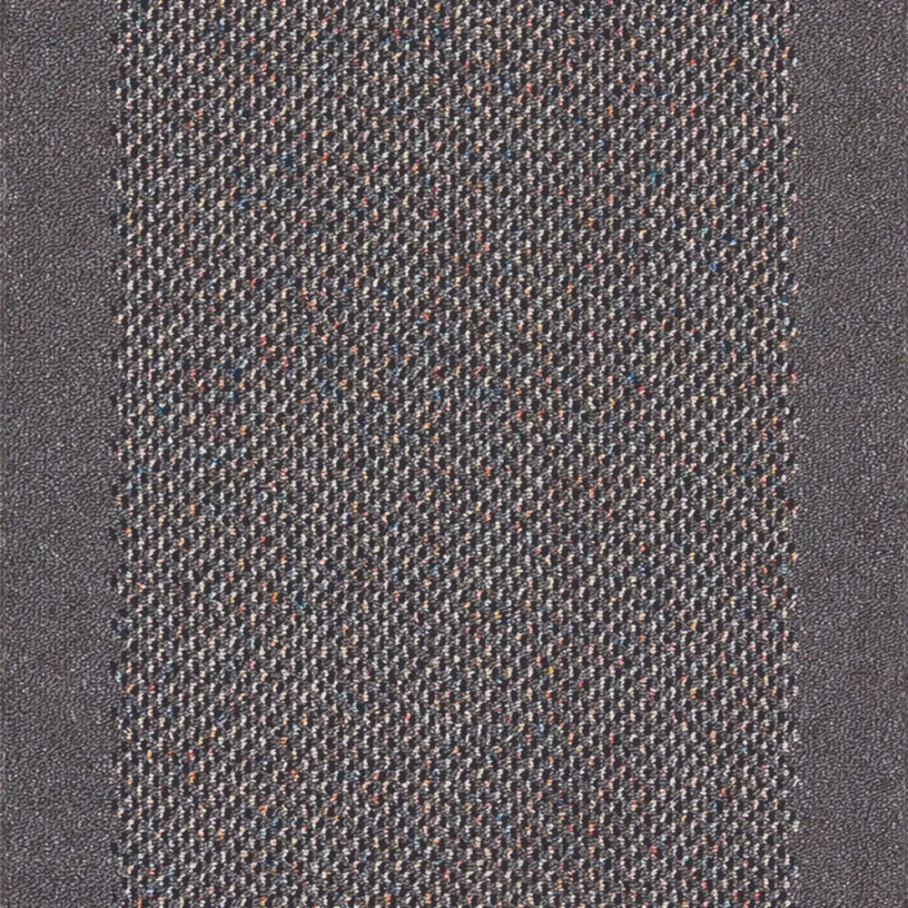 Washable Bordered Dark Grey Rug | 110D - Rugs