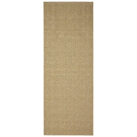Washable Designer Mat Diamond | 132 - Beige / 67X180 cm - Doormat