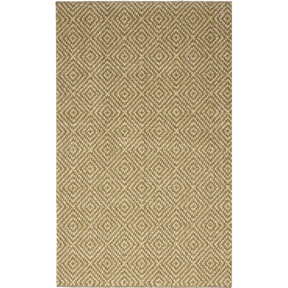 Washable Designer Mat Diamond | 132 - Beige / 80X140 cm - Doormat