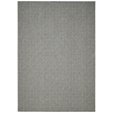 Washable Designer Mat Diamond | 132 - Dark Grey / 57X90 cm - Doormat