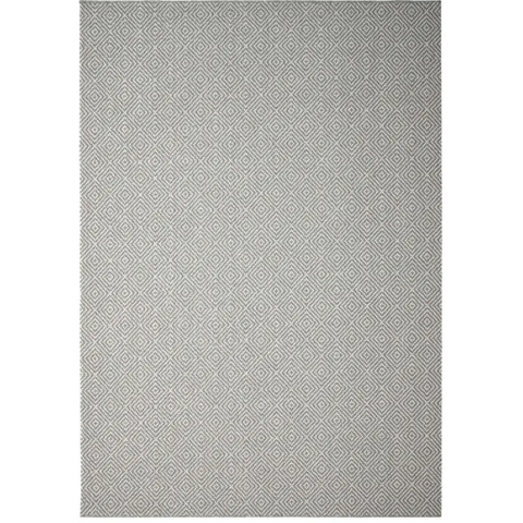 Washable Designer Mat Diamond | 132 - Grey / 57X90 cm - Doormat