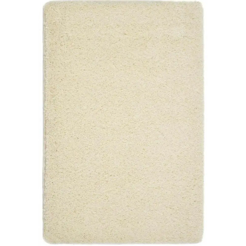 Washable Ghost Ivory Shaggy Rug - 60X100 cm - Rugs