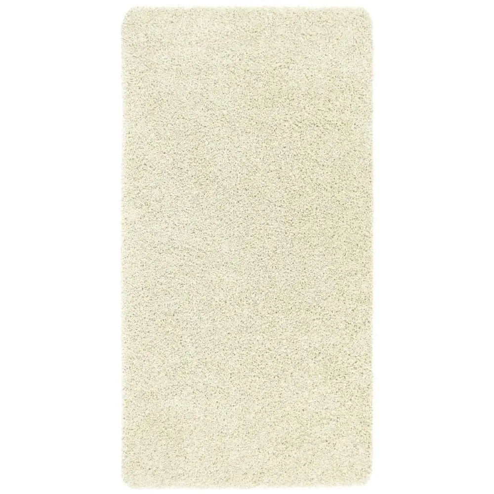 Washable Ghost Ivory Shaggy Rug - 67X200 cm - Rugs