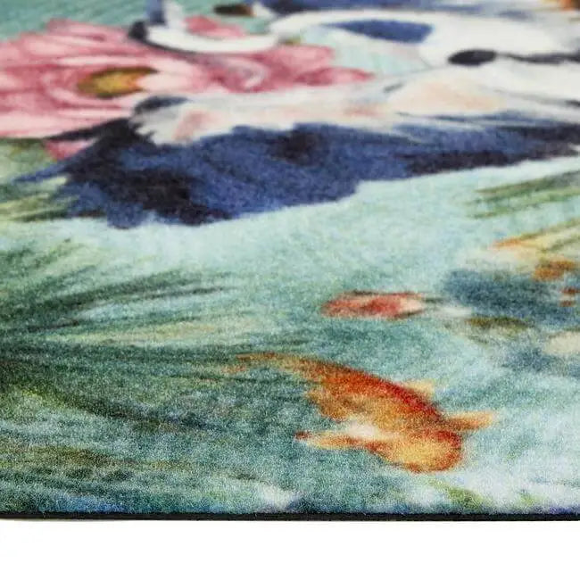 Washable Indoor Mat Tropical Design - Rugs