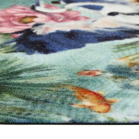 Washable Indoor Mat Tropical Design - Rugs
