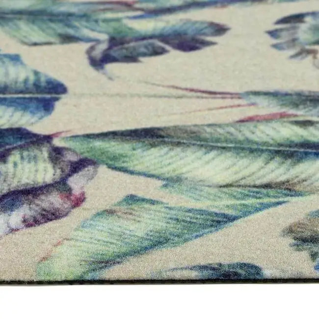 Washable Indoor Mat Tropical Design - Rugs