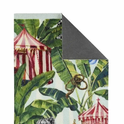 Washable Indoor Mat Tropical Design - Rugs