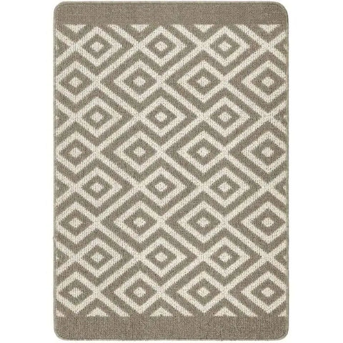 Washable Mat and Runner Diamond - 67X100 cm / Beige - Rugs