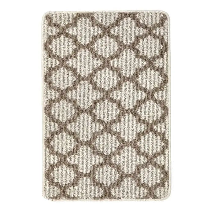 Washable Mat and Runner Moroccan Design - 50X75 cm / Beige - Rugs