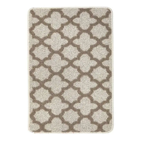 Washable Mat and Runner Moroccan Design - 50X75 cm / Beige - Rugs