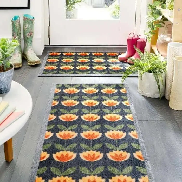Washable Mat and Runner Plant Design - Doormat