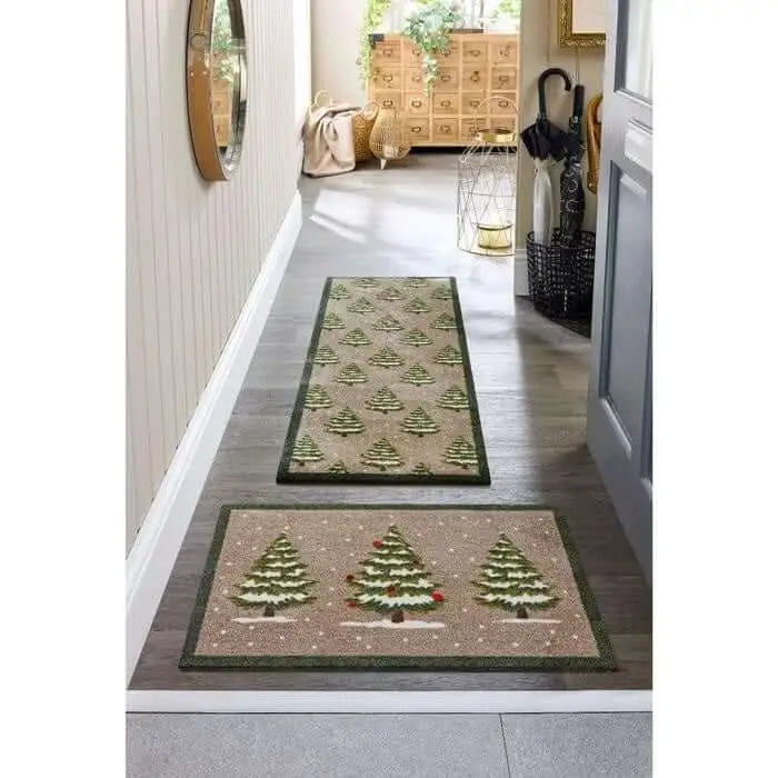 Washable Mat and Runner Plant Design - Doormat