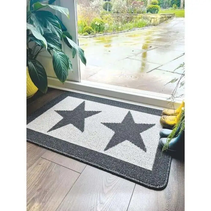 Washable Mat and Runner Star Design - Rugs