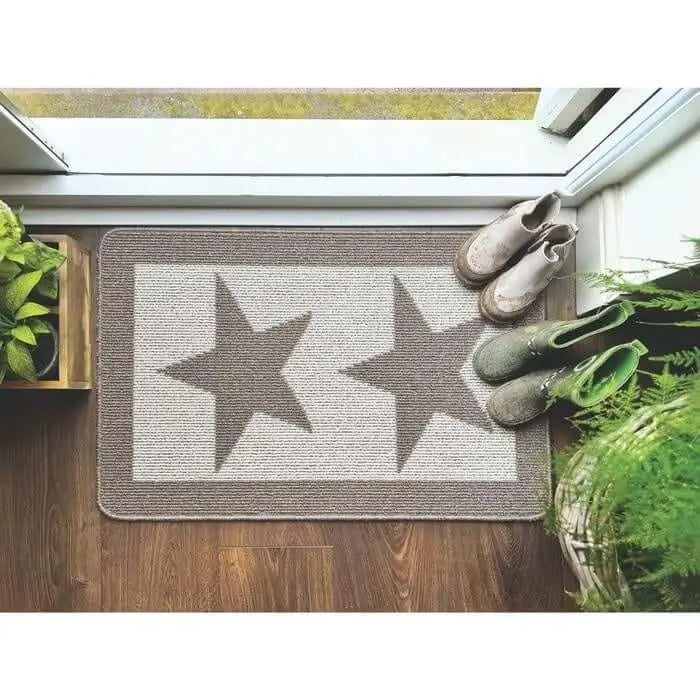 Washable Mat and Runner Star Design - Rugs