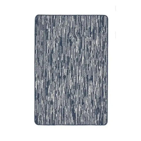 Washable Mat and Runners Abstract Design - 50X80 cm / Blue - Rugs