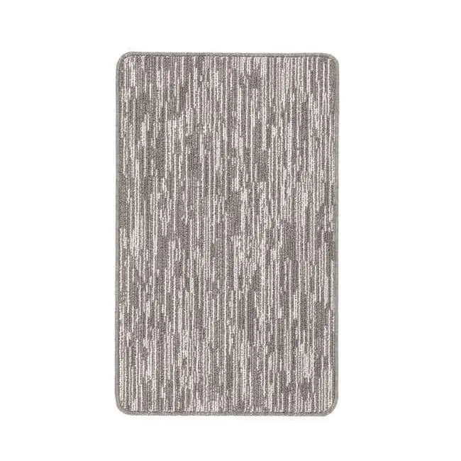 Washable Mat and Runners Abstract Design - 50X80 cm / Grey - Rugs