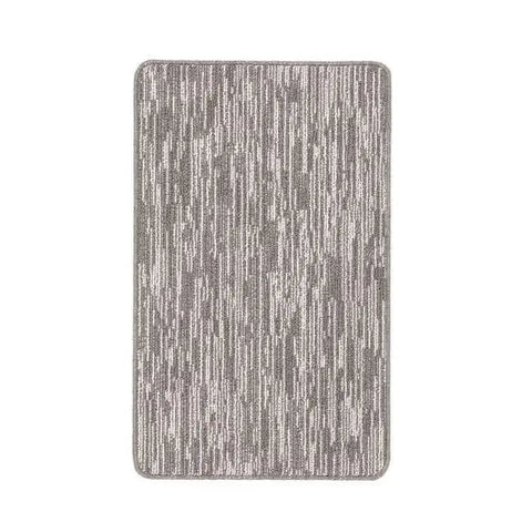 Washable Mat and Runners Abstract Design - 50X80 cm / Grey - Rugs